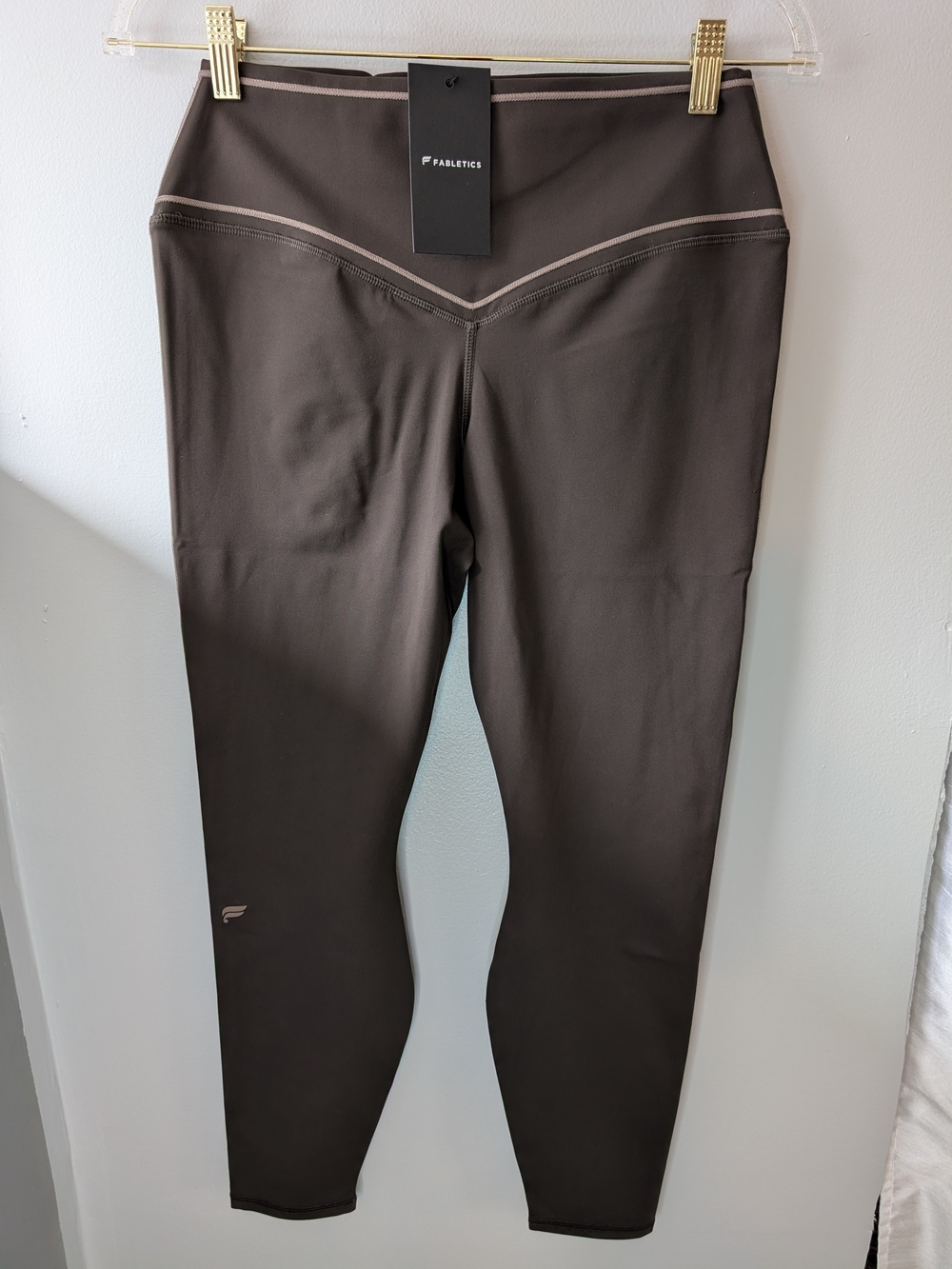 Fabletics Brown High-Waist Leggings